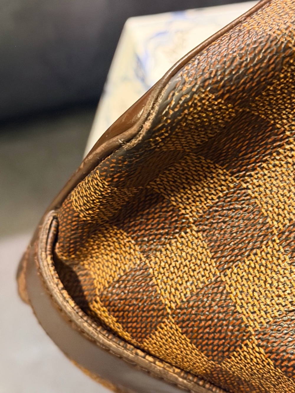 Louis Vuitton Brown Damier Ebene Large Chelsea Tote - Picture 13 of 17